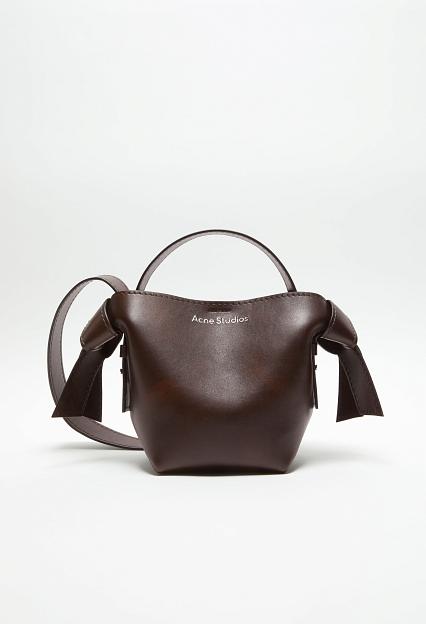 Acne Studios Musubi mini FN-WN-BAGS000453 Dark Brown