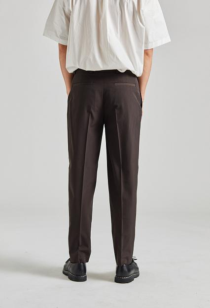 Acne Studios Tailored Trousers Cacao Brown FN-MN-TROU000832