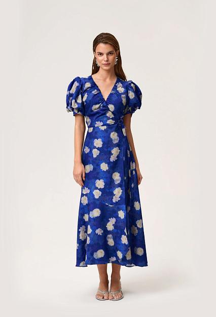Adoore Ferrone Midi Dress Ocean Blue