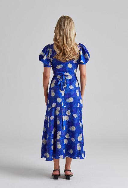 Adoore Ferrone Midi Dress Ocean Blue