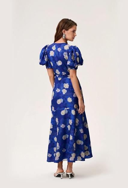 Adoore Ferrone Midi Dress Ocean Blue