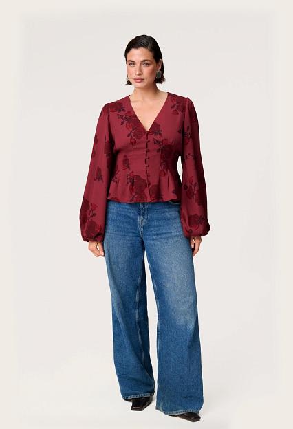Adoore Palena Blouse Burnt Sienna