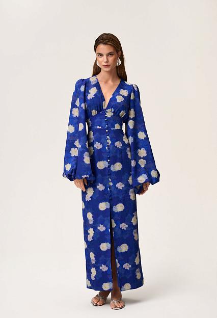 Adoore Positano Dress Ocean Blue