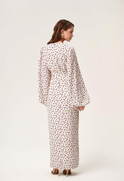 Adoore Positano Dress White Cherry
