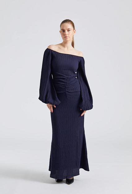 Adoore Reno Maxi Dress Navy 