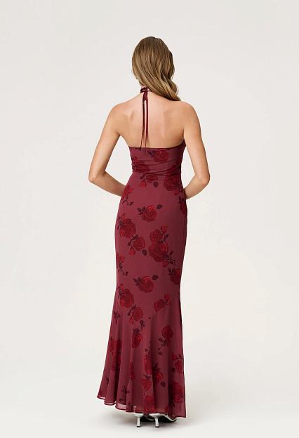 Adoore Rozzano Maxi Dress Burnt Sienna