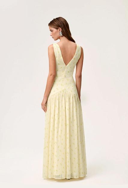 Adoore Toulouse Dress Pastel Yellow