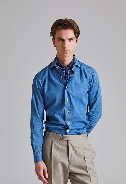 Alessandro Gherardi Regular Slim Denim Light Blue