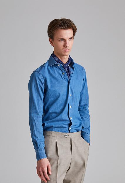 Alessandro Gherardi Regular Slim Denim Light Blue