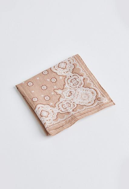 Amanda Christensen Bandana Cotton Voilé Beige