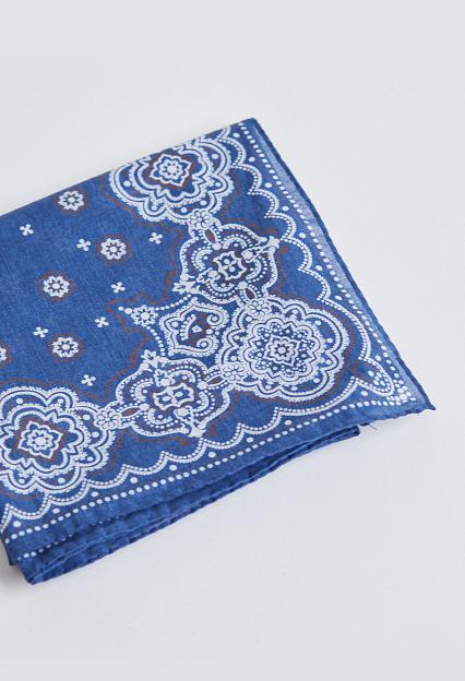 Amanda Christensen Bandana Cotton Voilé Navy