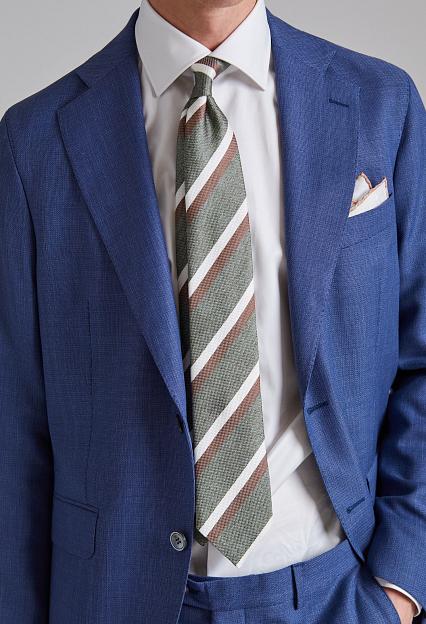Amanda Christensen Classic Stripe Tie Olive