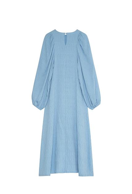 Arnie Says Carolina Crinkled Dress Lt Blue