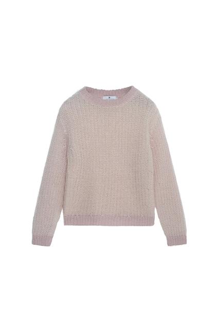 Arnie Says Lane Brioche Sweater Lt Pink