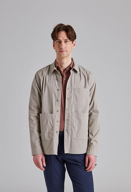 ASPESI Camicia UT Shirt Jacket Colonial Beige