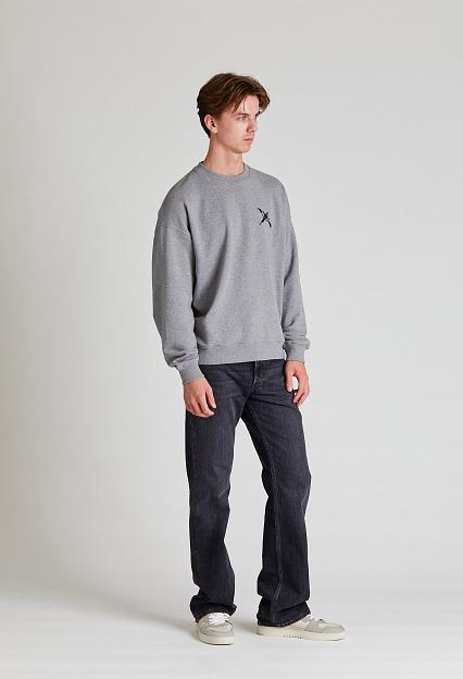 AXEL ARIGATO Micro Bee Bird Sweater Grey