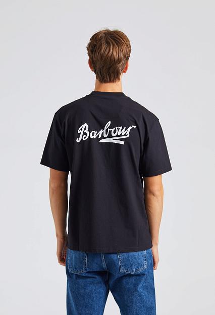 Barbour Bowery Tee Black