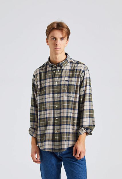 Barbour Fortrose TF Forest Mist Tartan