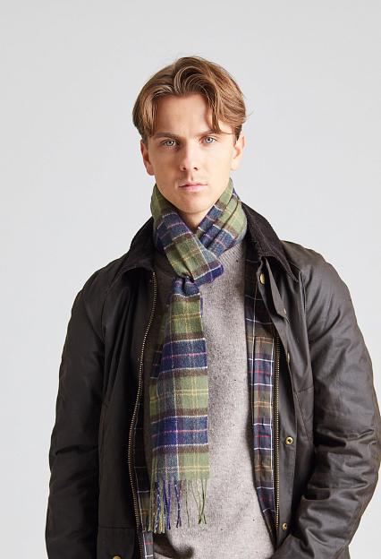 Barbour Tartan Lambswool Scarf Classic Tartan