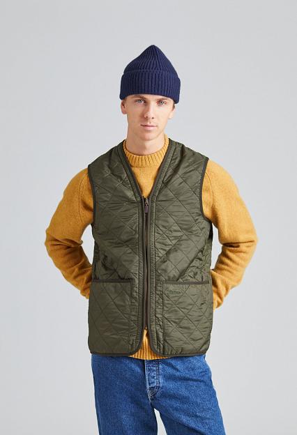 Barbour Polarquilt Waistcoat/Zip-In Liner Olive