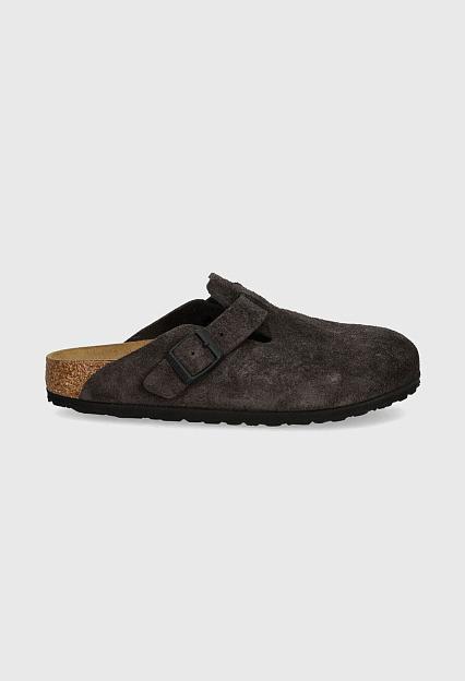 Birkenstock Boston LEVE Velvet Grey