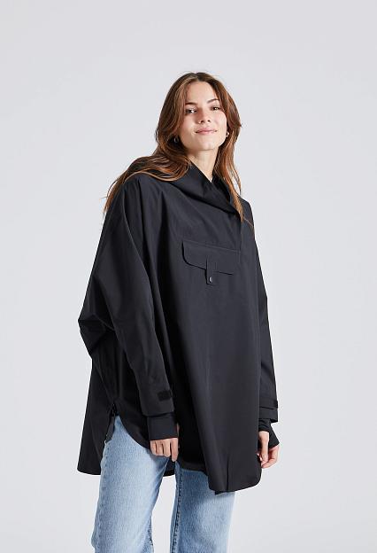 Blæst Bergen Black Regnponcho