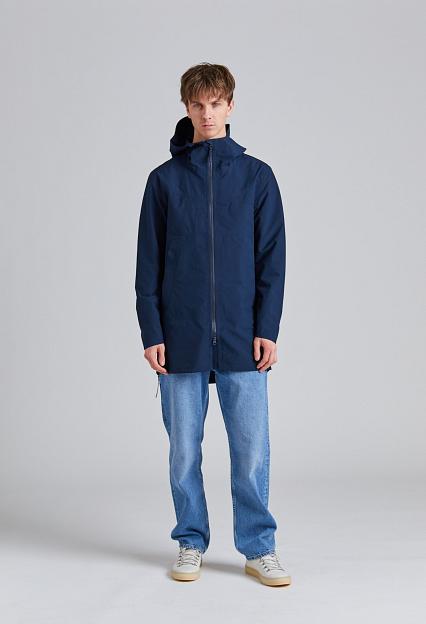 Blæst Helleren Coat Dark Navy