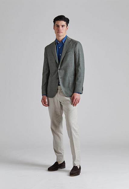 BOGLIOLI K-Jacket Wool Hopsack Green