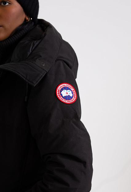 Canada Goose Shelburne Parka Notched Brim Black