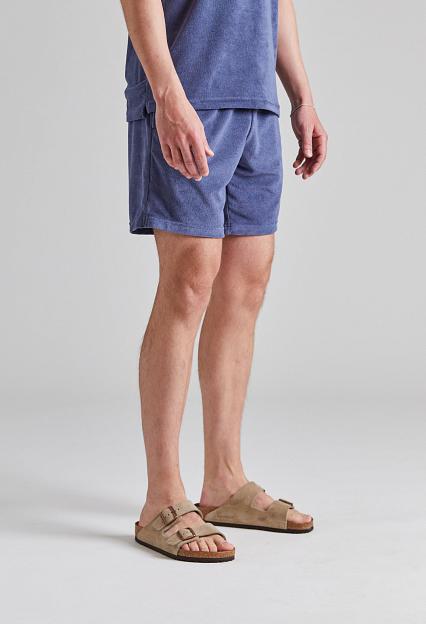 Cermino Riviera Terry Shorts Smokey Blue