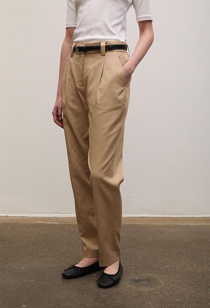 Julie Josephine Classic Twill Chino Beige 