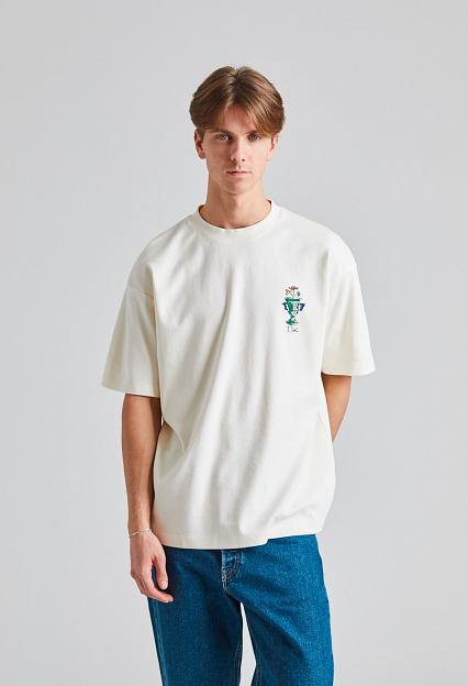 Drôle de Monsieur Le T-Shirt Vase Cream