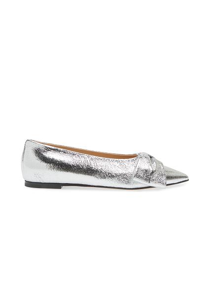 DEAR FRANCES Bow Pump Silver