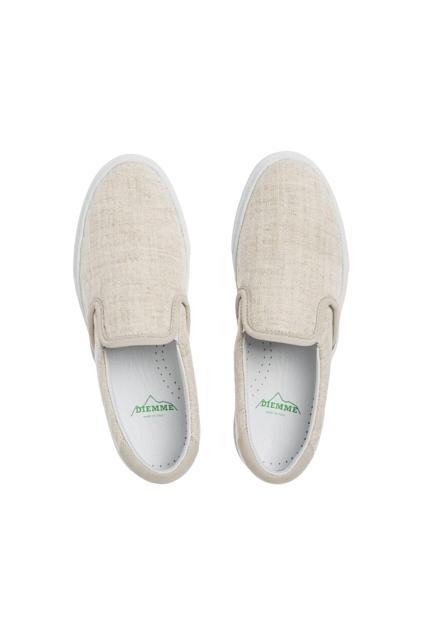 Diemme Garda Platform Natural Linen Fabric