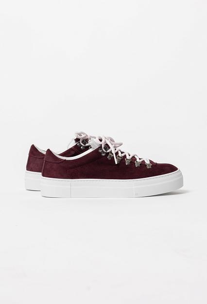 Diemme Marostica Low Platform Dark Cherry Suede