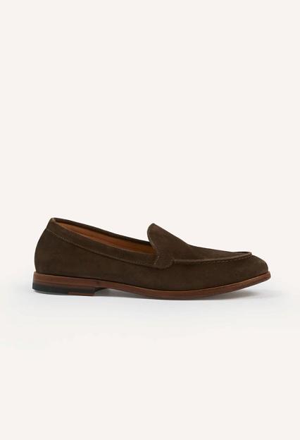 Drakes Drake's Summer Loafer Dark Brown