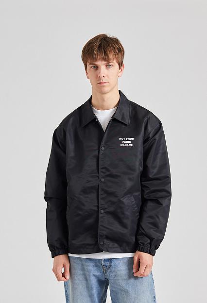 Drôle de Monsieur La Veste Slogan Black