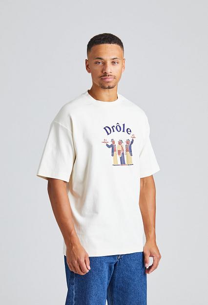 Drôle de Monsieur Le T-Shirt Crillon Cream