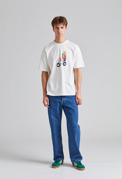 Drôle de Monsieur Le T-Shirt Golfeur Off White