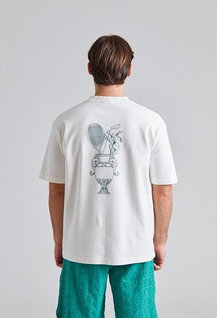 Drôle de Monsieur Le T-Shirt Medicis Sport Off White