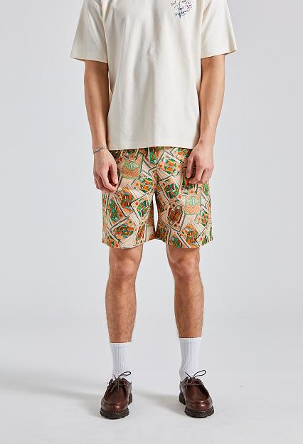 Drole de Monsieur Le Short Jeu de Cartes Peach