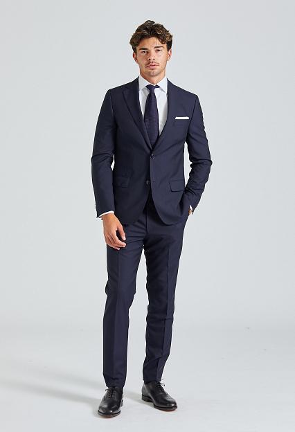 Oscar Jacobson Edmund Denz Suit Navy