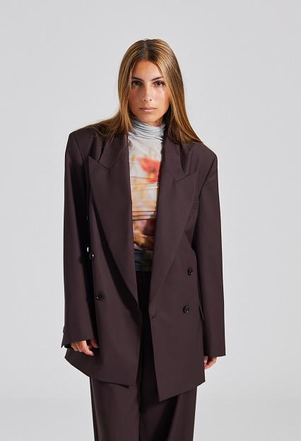 Envelope 1976 Girona blazer aubergine