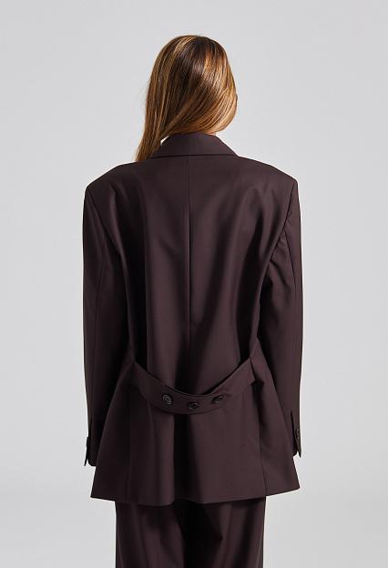 Envelope 1976 Girona blazer aubergine