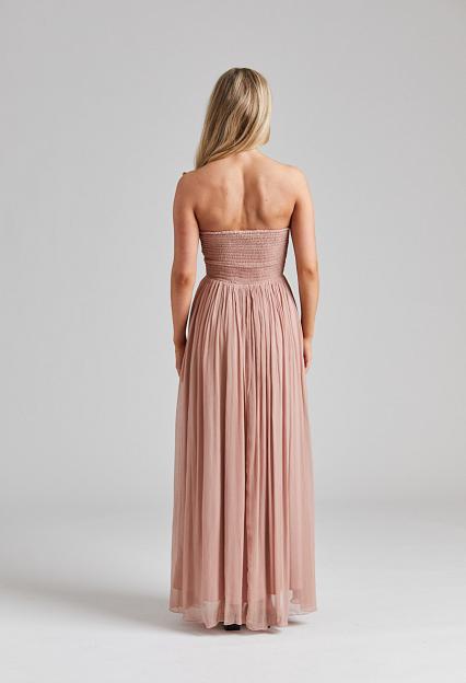 ENVELOPE1976 Amalfi Dress Warm Taupe