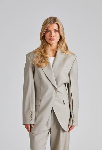 ENVELOPE1976 Arc Blazer Pebble