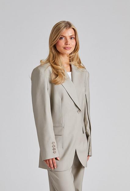 ENVELOPE1976 Arc Suit Pebble