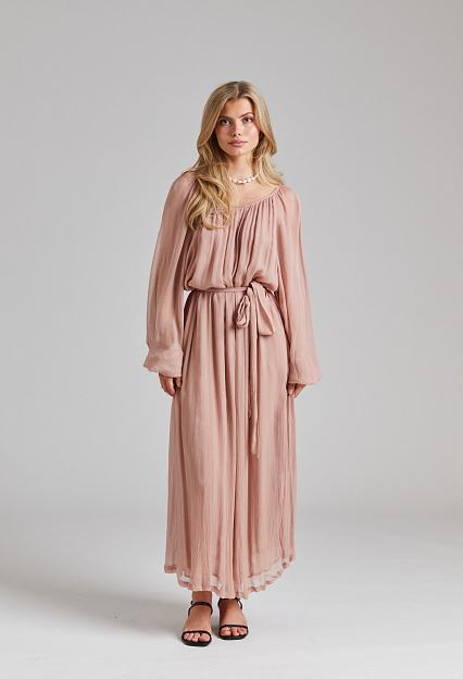 ENVELOPE1976 Como Dress Warm Taupe