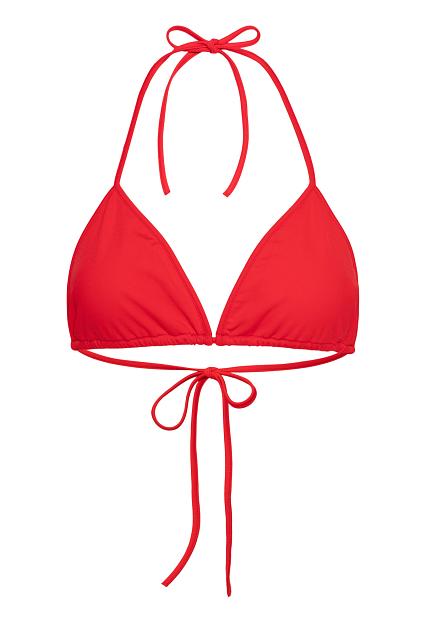 ENVELOPE1976 Sea Bikini Top Poppy Red