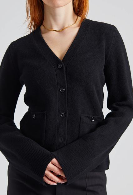 FWSS Adele Cardigan Jet Black 